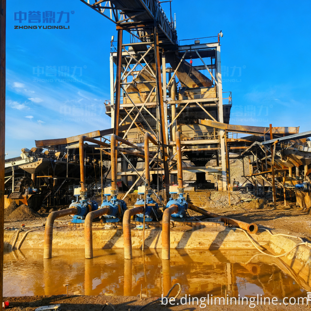 120 TPH Gold Processing Line